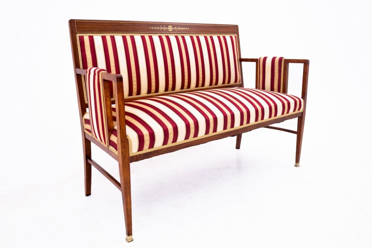Empire Ensemble de salon antique de la fin du 19e siècle. en vente