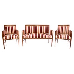 Antico set da salotto della fine del XIX secolo.