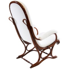 Antique Livingroom Armchair Thonet No. 1 Bentwood Armchairs Salonfauteuil
