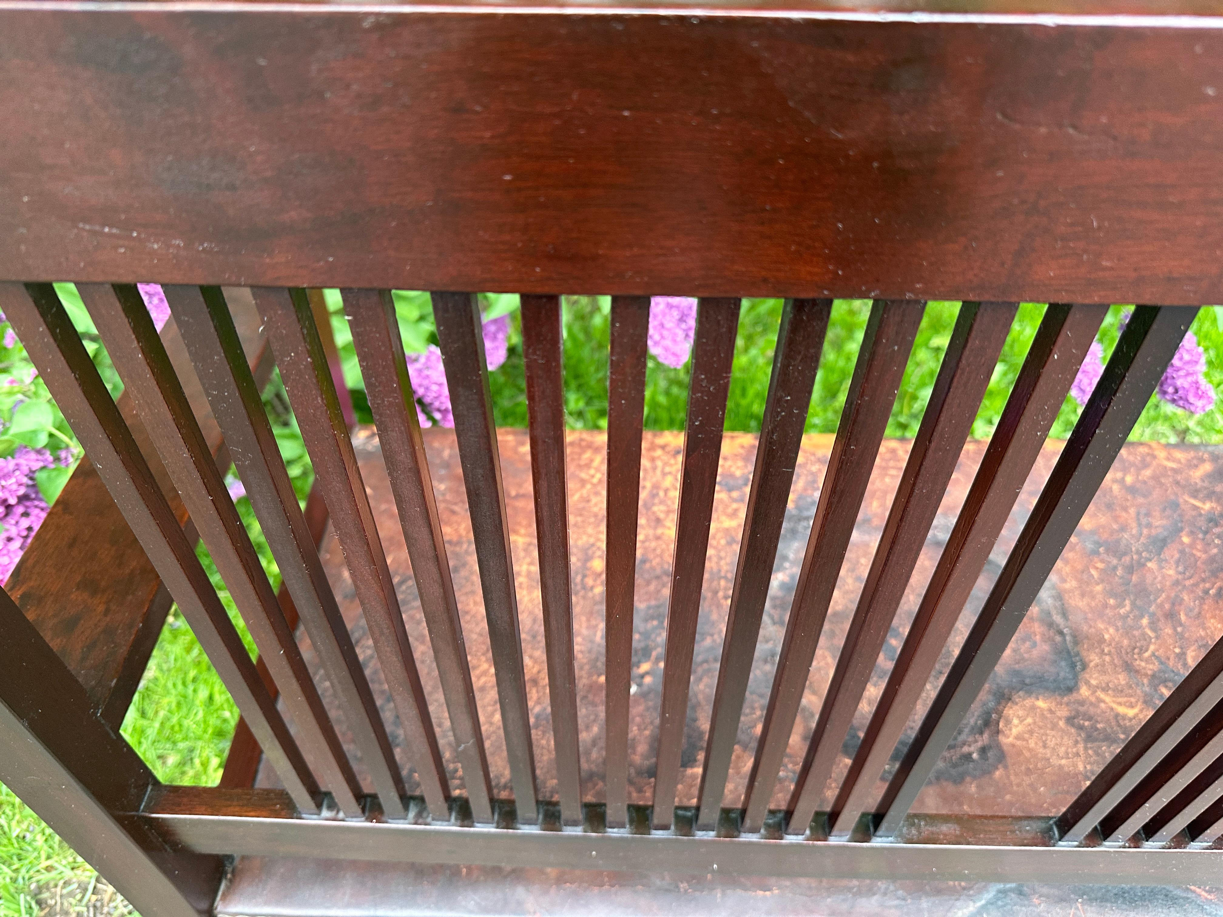 Antique L&JG Stickley Settee - W7252  WE RUNNING A SPECIAL SALE. 5