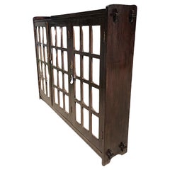 Antique L&JG Stickley Three Door Bookcase C 1910 - W3227