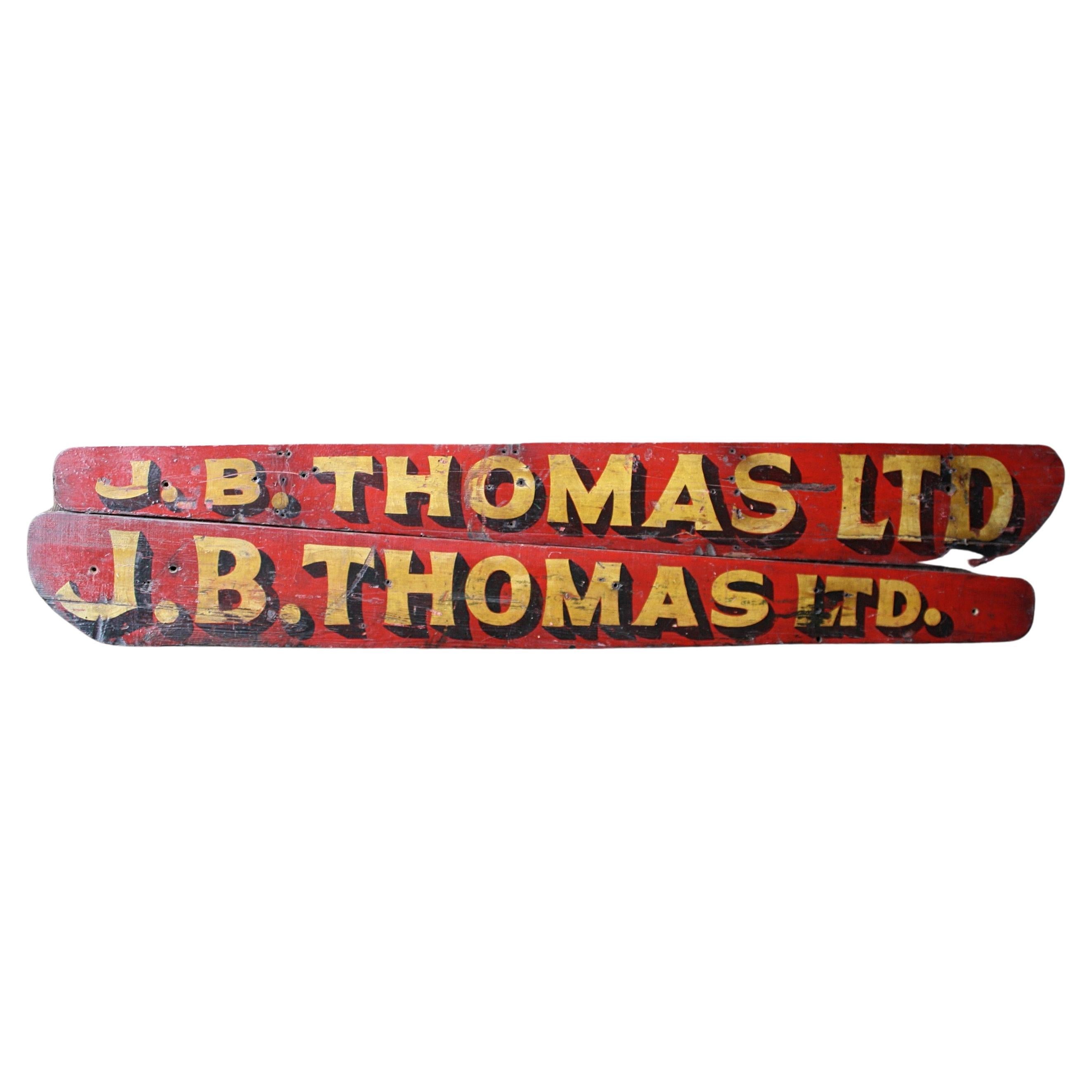Antique London Covent Garden & Borough Market Trade Shop Signs Thomas For Sale