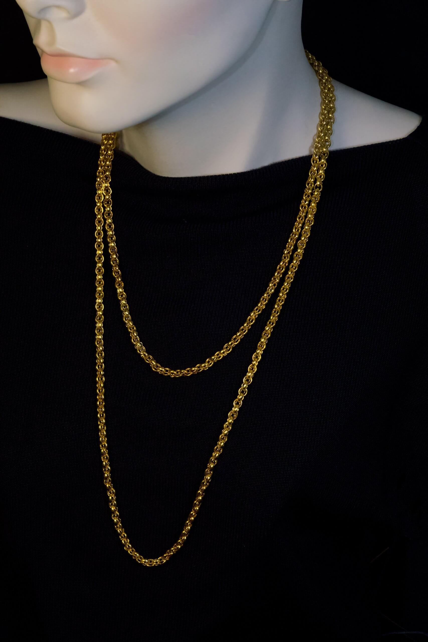 antique gold chains for sale