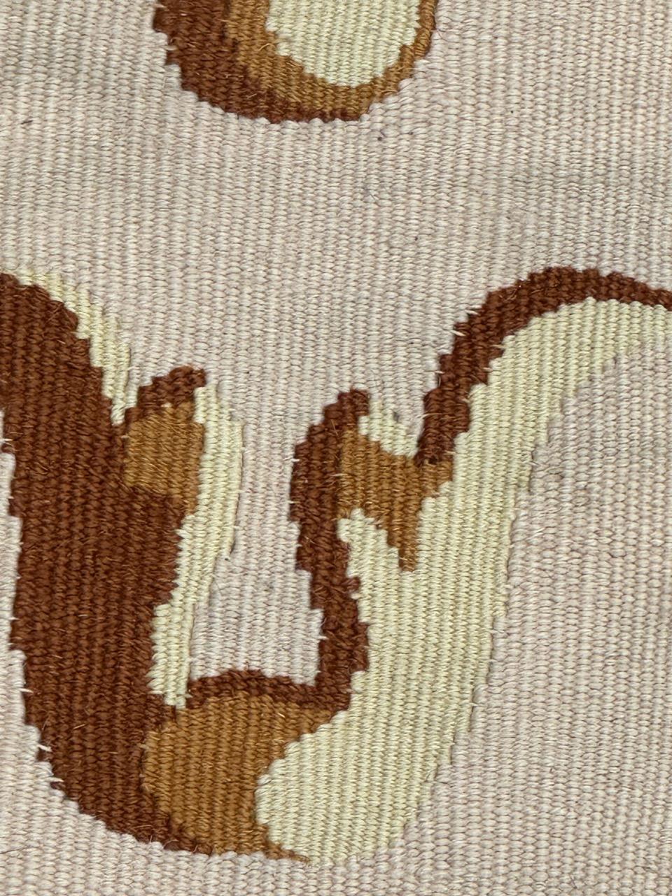 Laine Tapisserie française ancienne d'un fragment d'Aubusson en vente