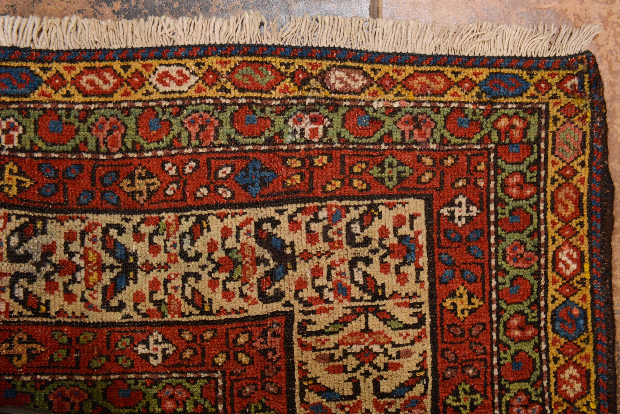 Antique Long GAREBAGH Carpet For Sale 4