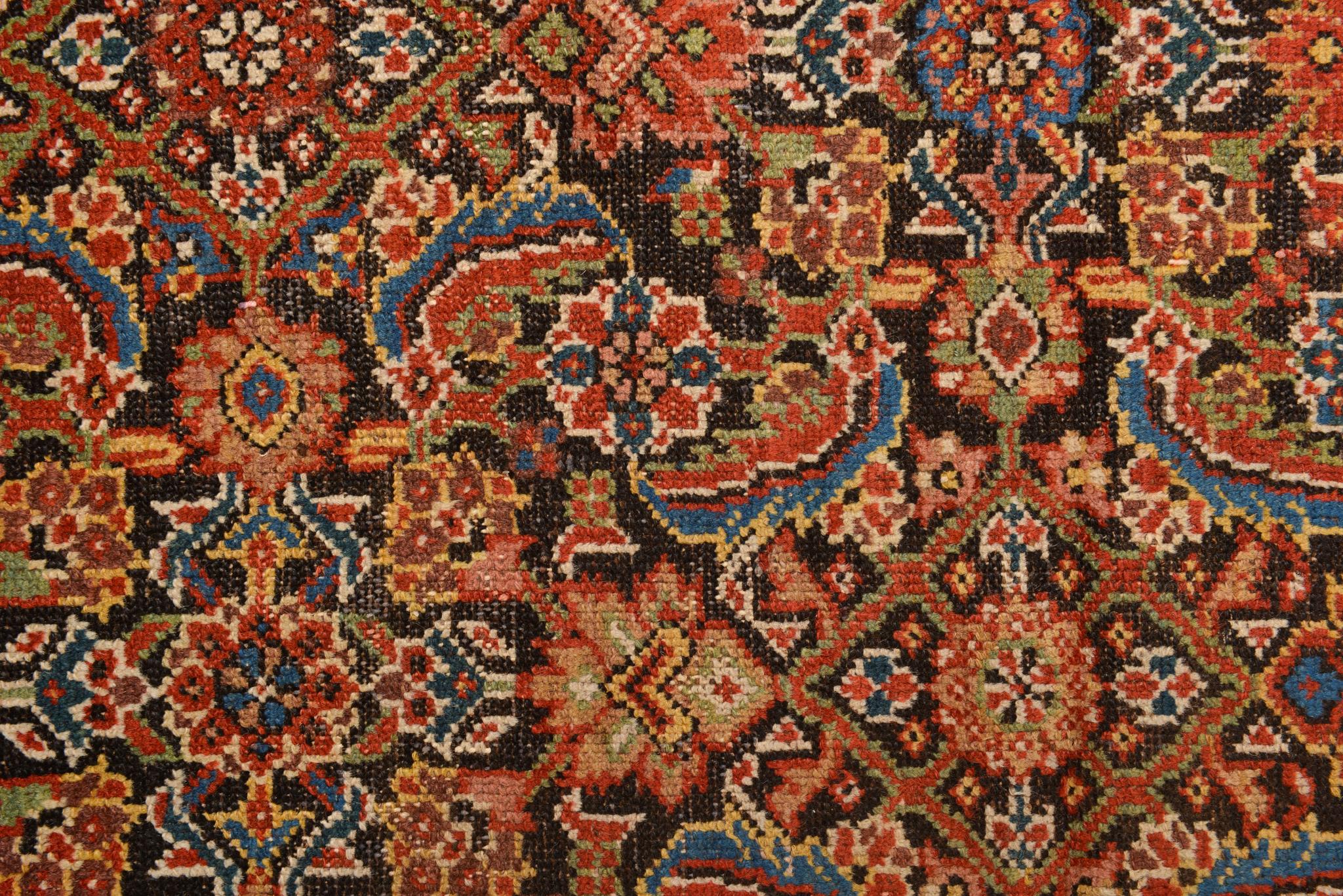 Antique Long GAREBAGH Carpet For Sale 7