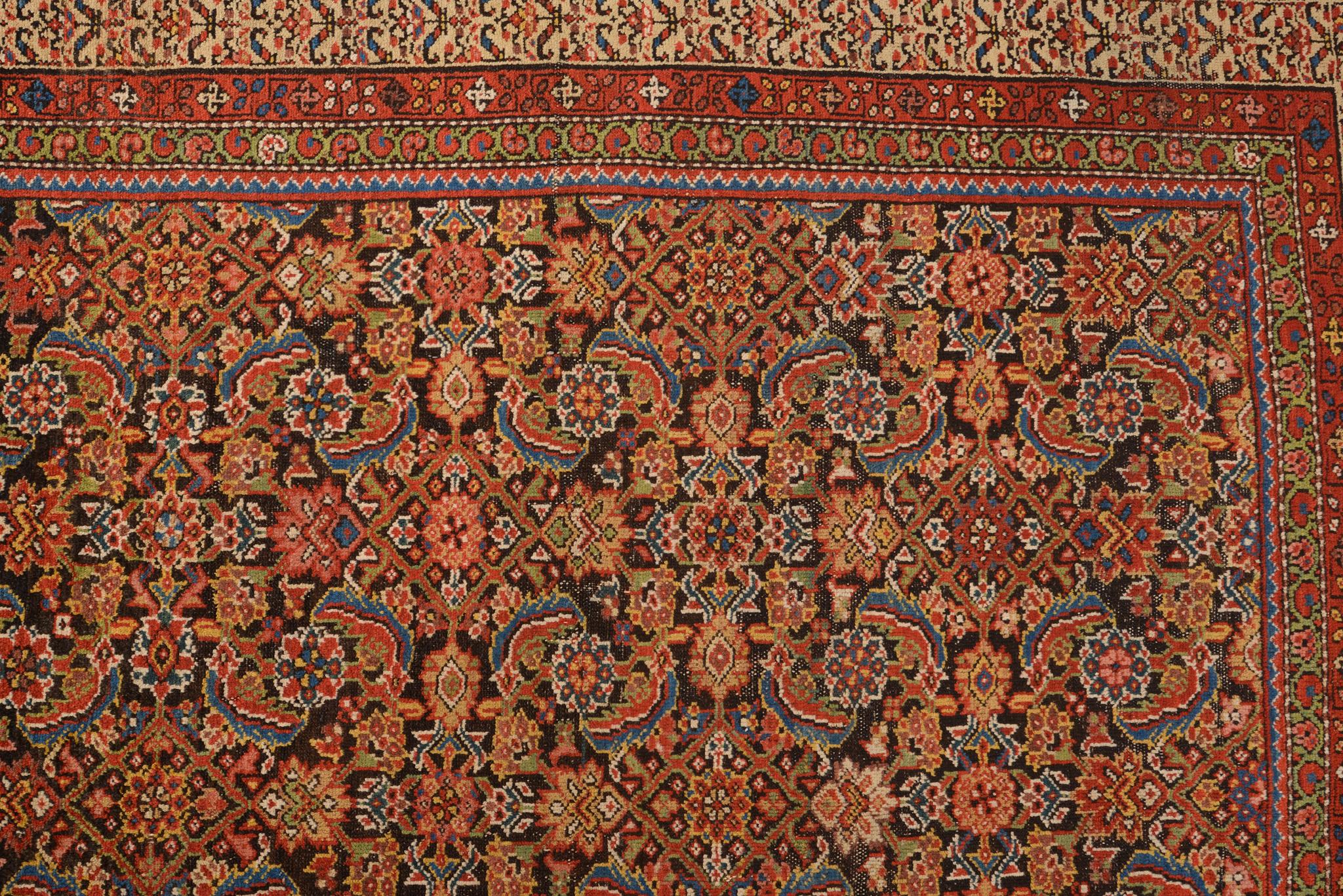 20th Century Antique Long GAREBAGH Carpet For Sale
