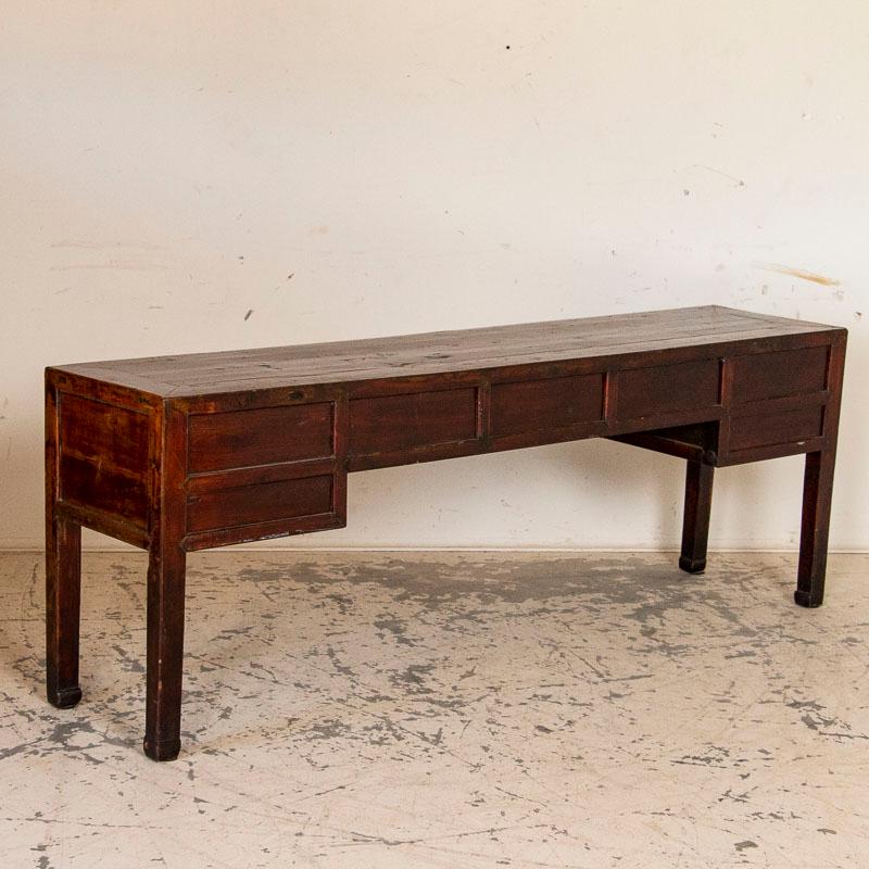 long narrow tables