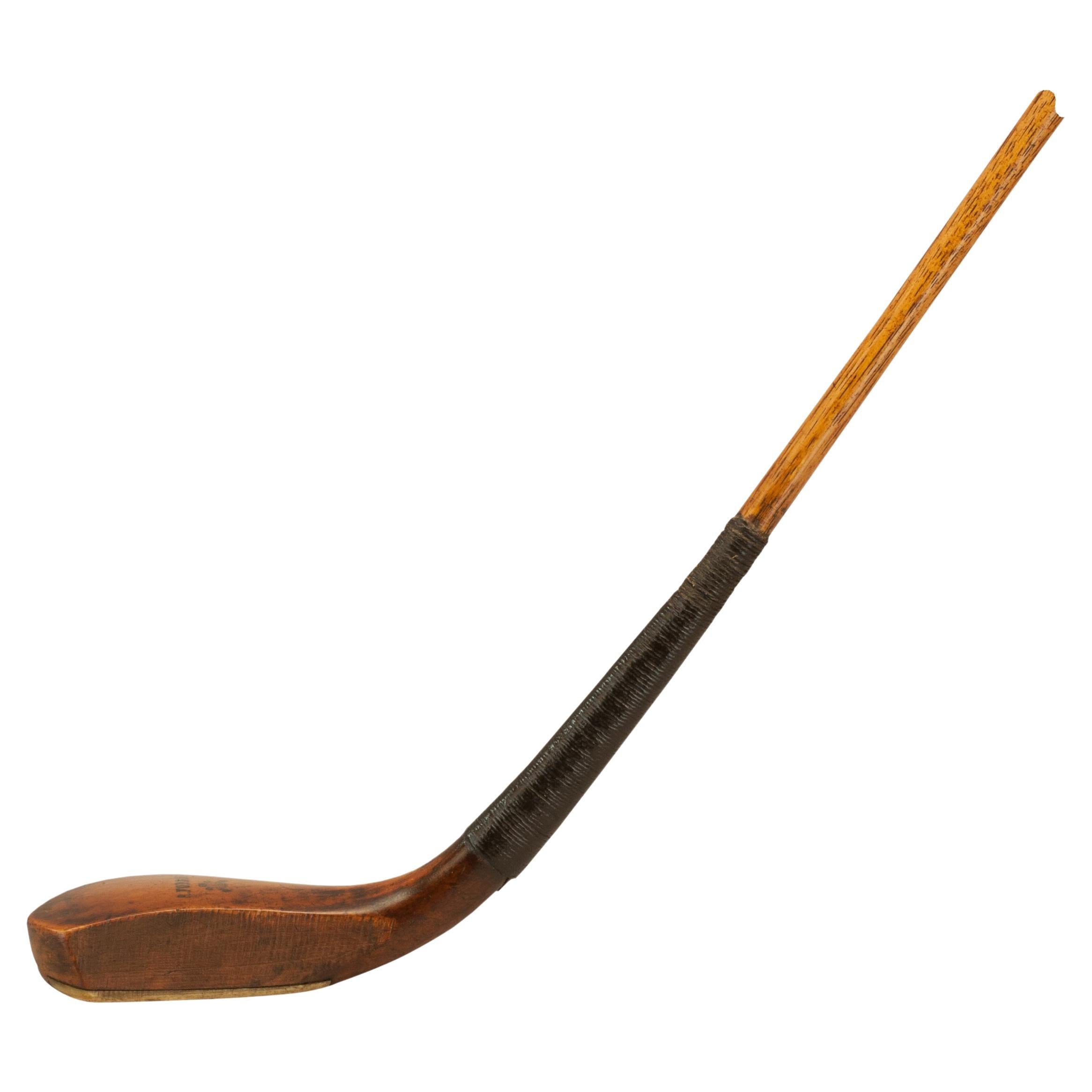 Antique Golf Club, Long Nose by Robert of St Andrews For Sale at