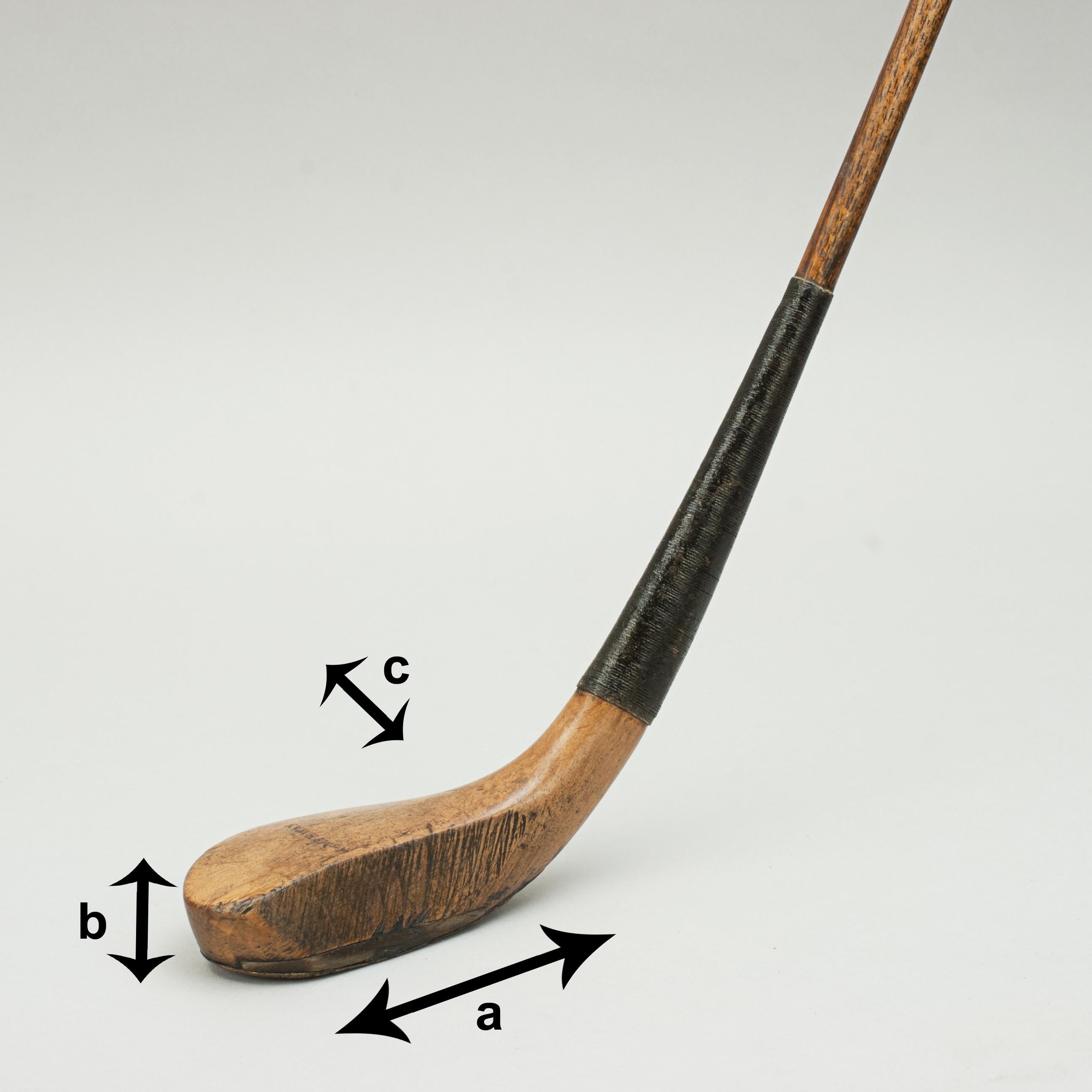 Antique Long Nose Golf Club, McEwan, Musselburg en vente 6