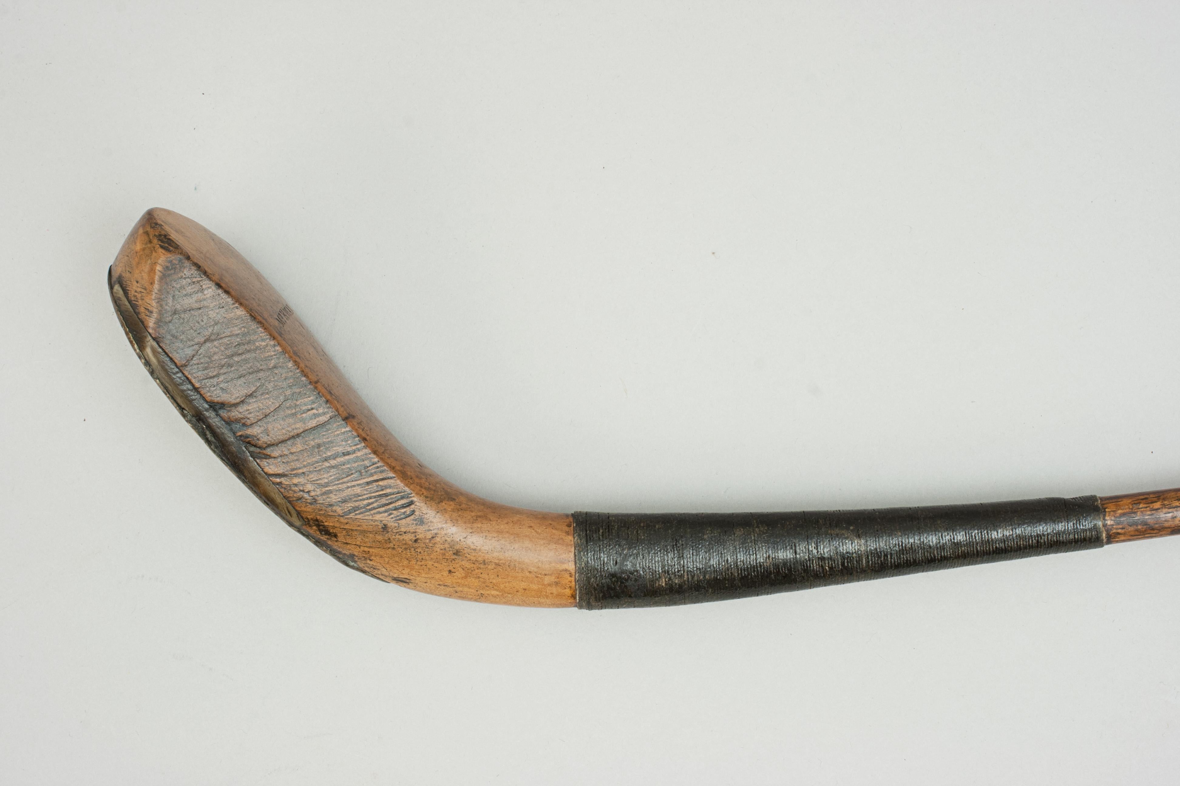 Antique Long Nose Golf Club, McEwan, Musselburg en vente 2