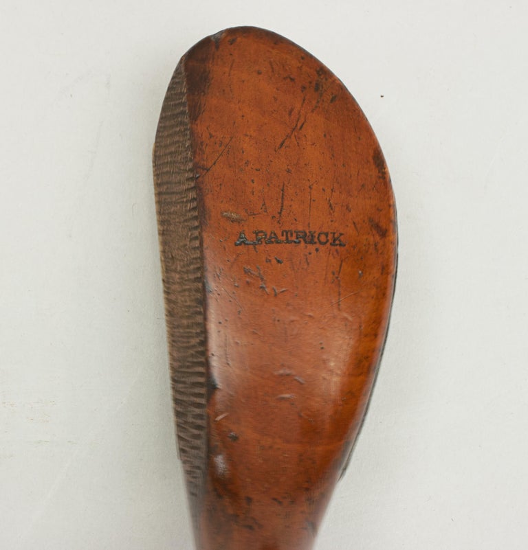 Antique Long Nose Putter by Alex Patrick of Leven For Sale at 1stDibs