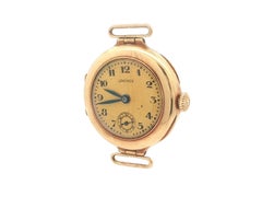 Antique Longines Mechanical 14k Yellow Gold 28mm Pocket Watch Conversion