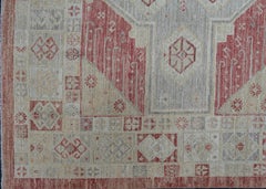 Antique Look Turkish Oushak Rug 11' x 19'9" #121