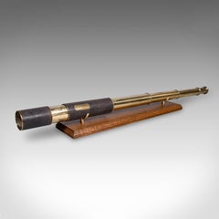 Antique Lord Bury 4 Draw Telescope, English, Terrestrial, JH Steward, Victorian