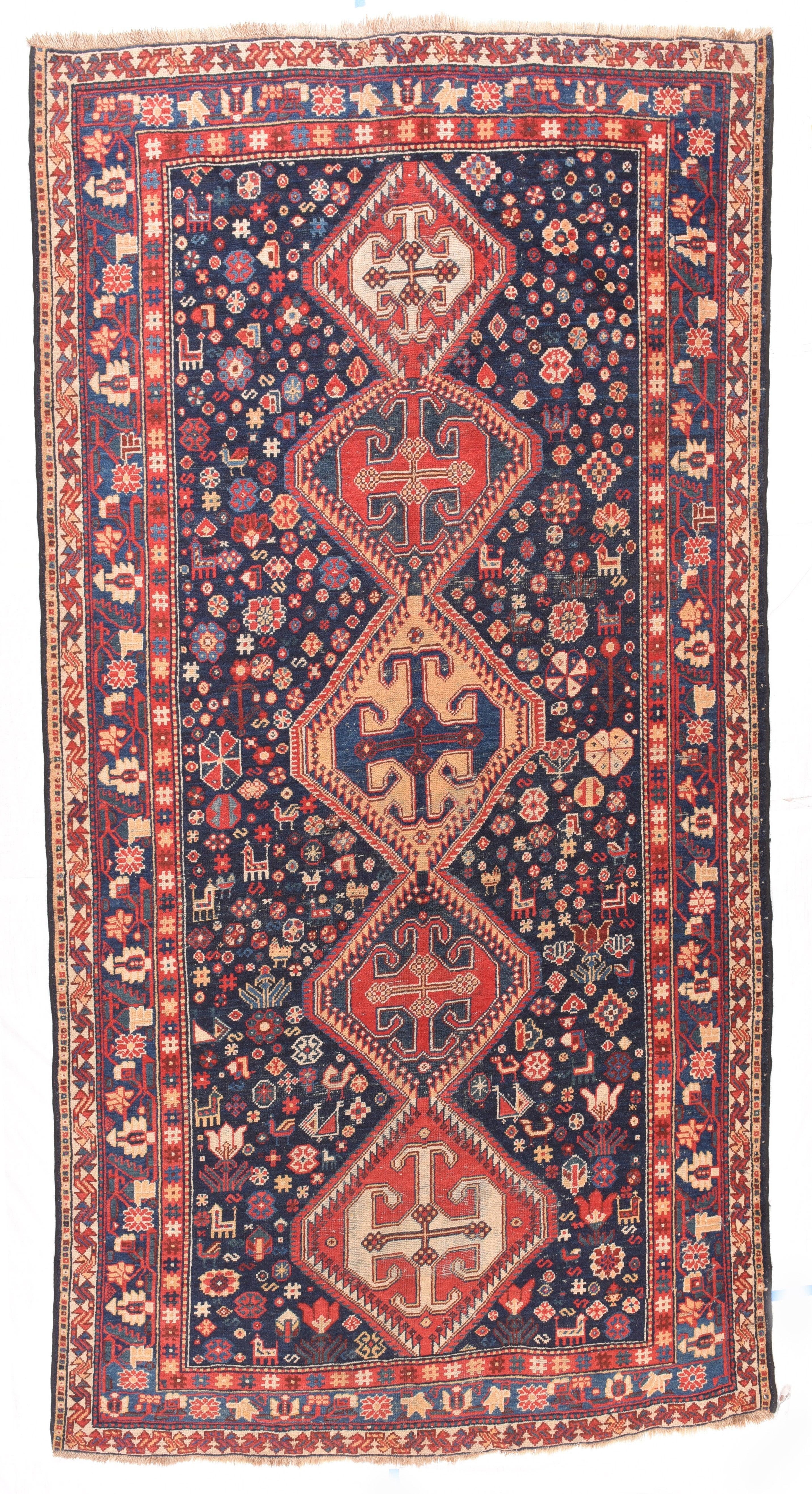 Antiker Lori-Teppich 5'3'' x 9'5'' (Persisch) im Angebot