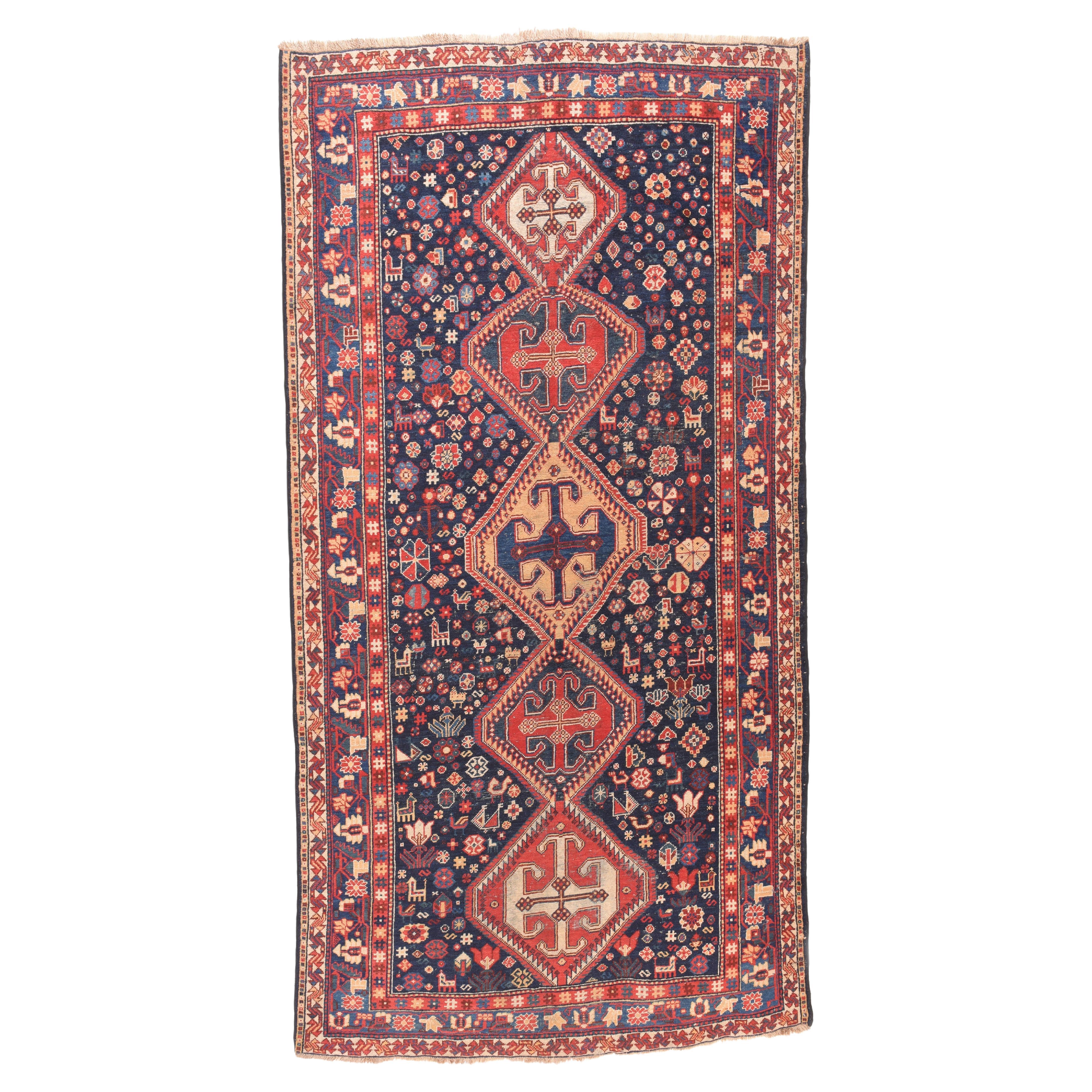 Antiker Lori-Teppich 5'3'' x 9'5'' im Angebot