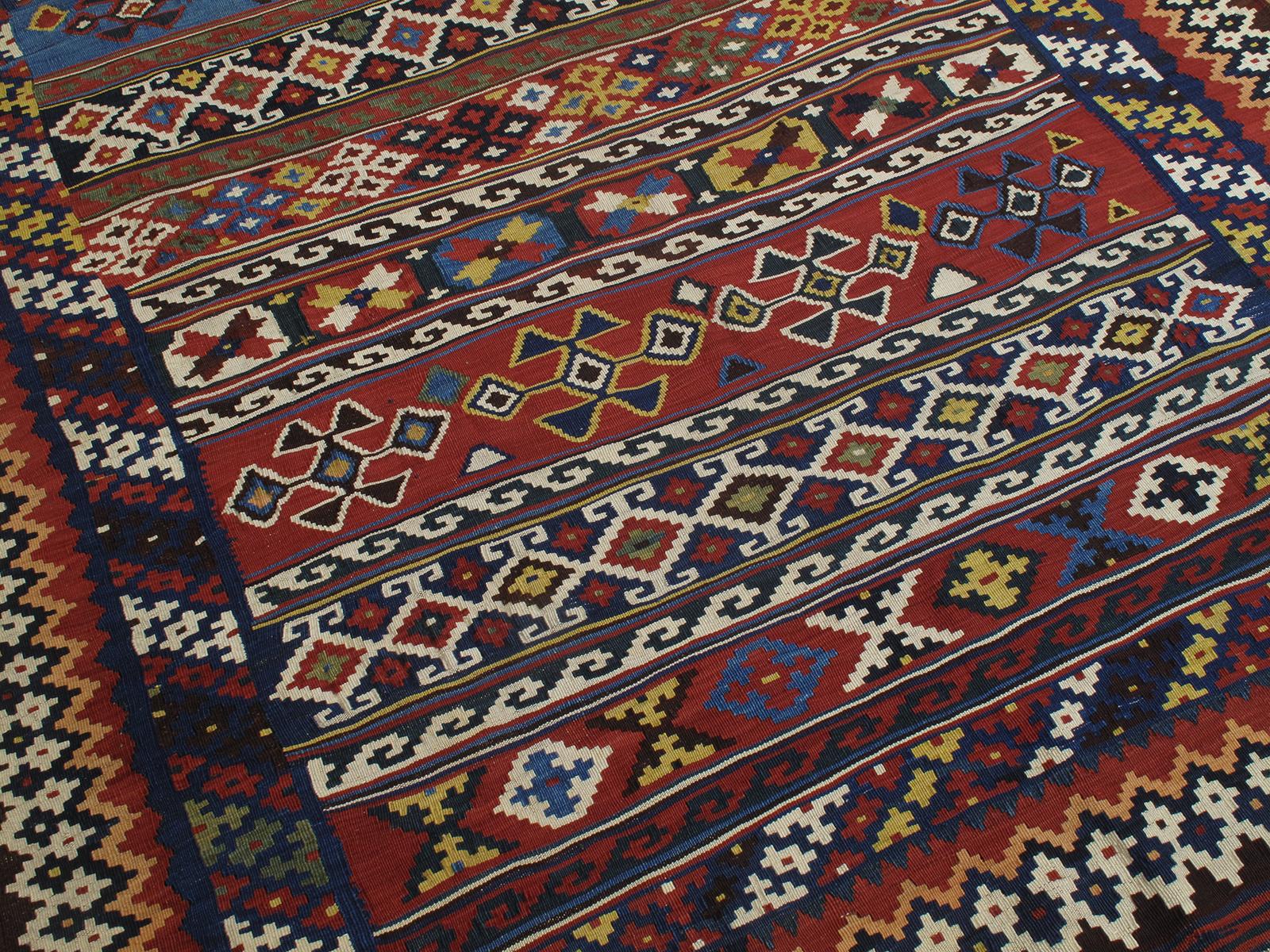 Persian Antique Lori Tribal Kilim (DK-114-13) For Sale