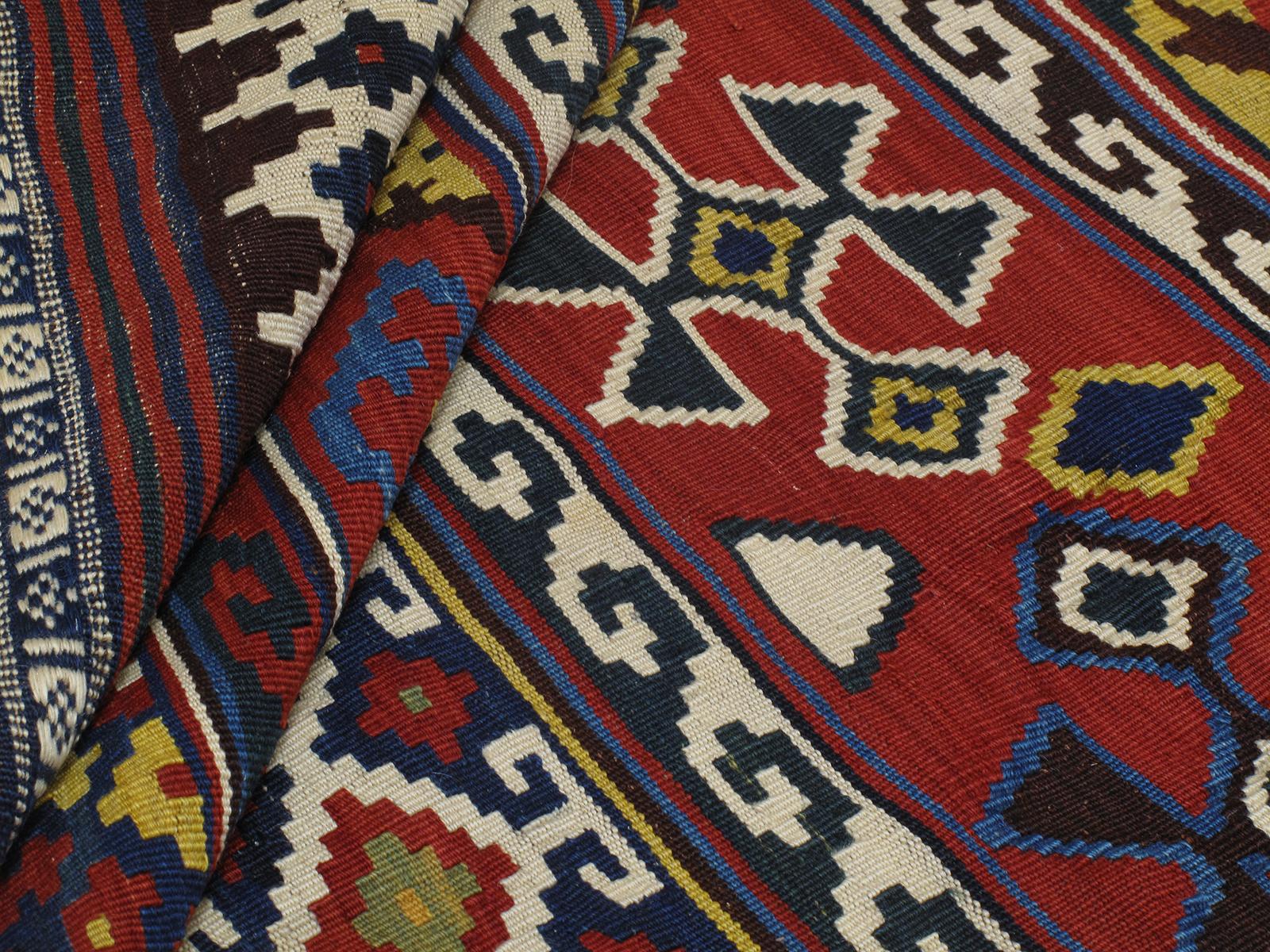 Wool Antique Lori Tribal Kilim (DK-114-13) For Sale