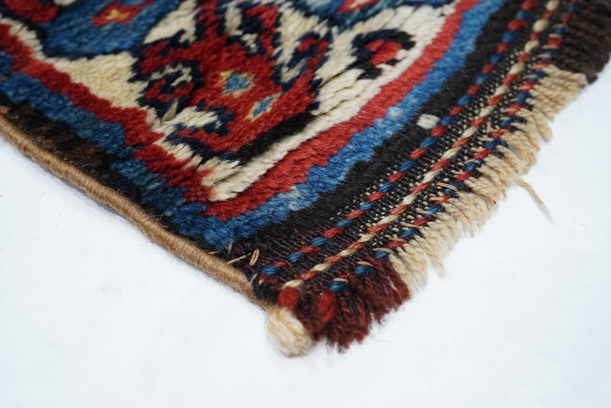 Antique Lori Tribal Rug In Good Condition For Sale In New York, NY