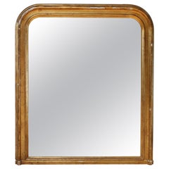 Antique Louis Philipe Giltwood Mirror