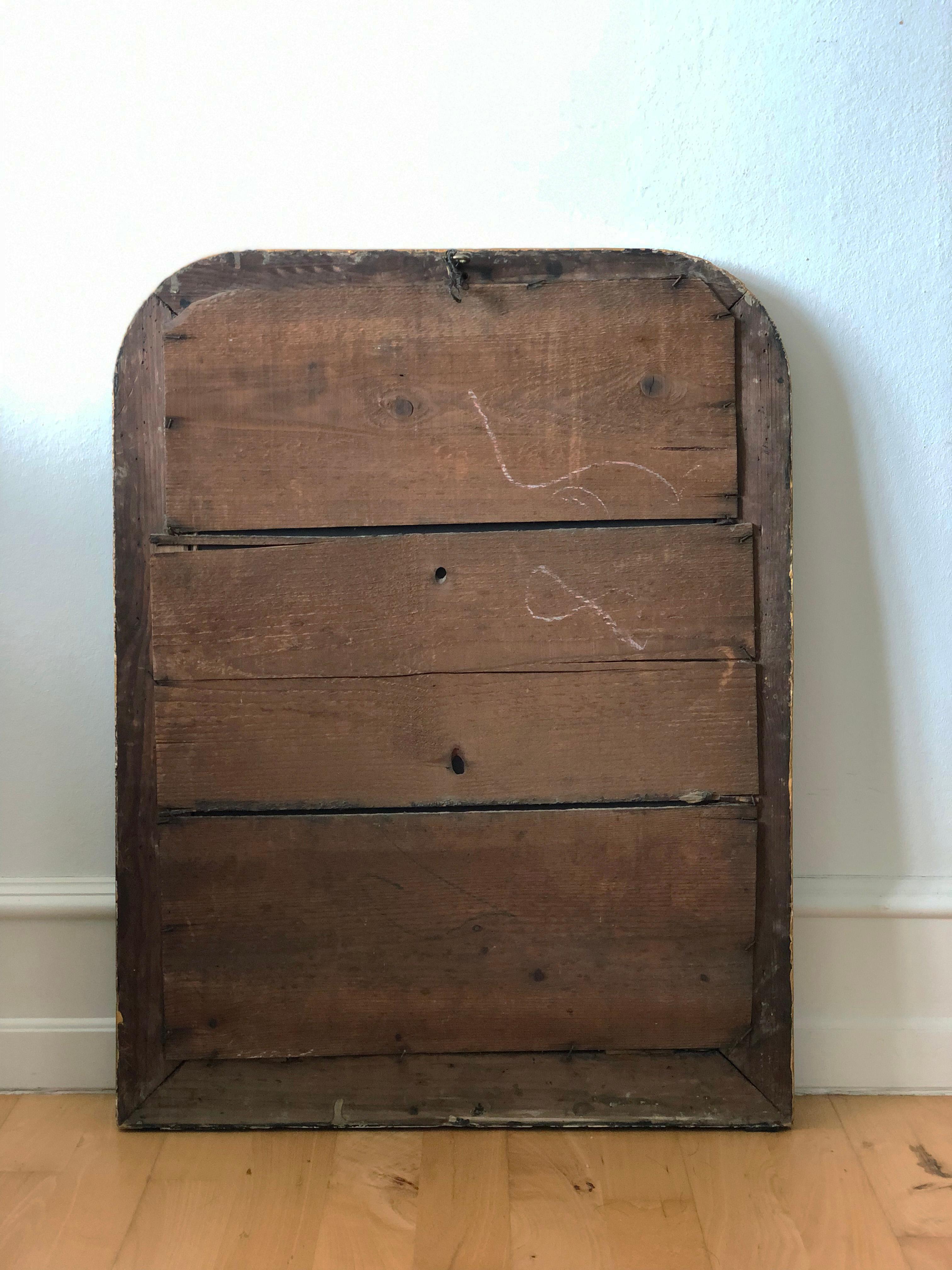 Miroir Antique French Mirror de Louis Philippe en Greene & Greene, fin du 19e siècle en vente