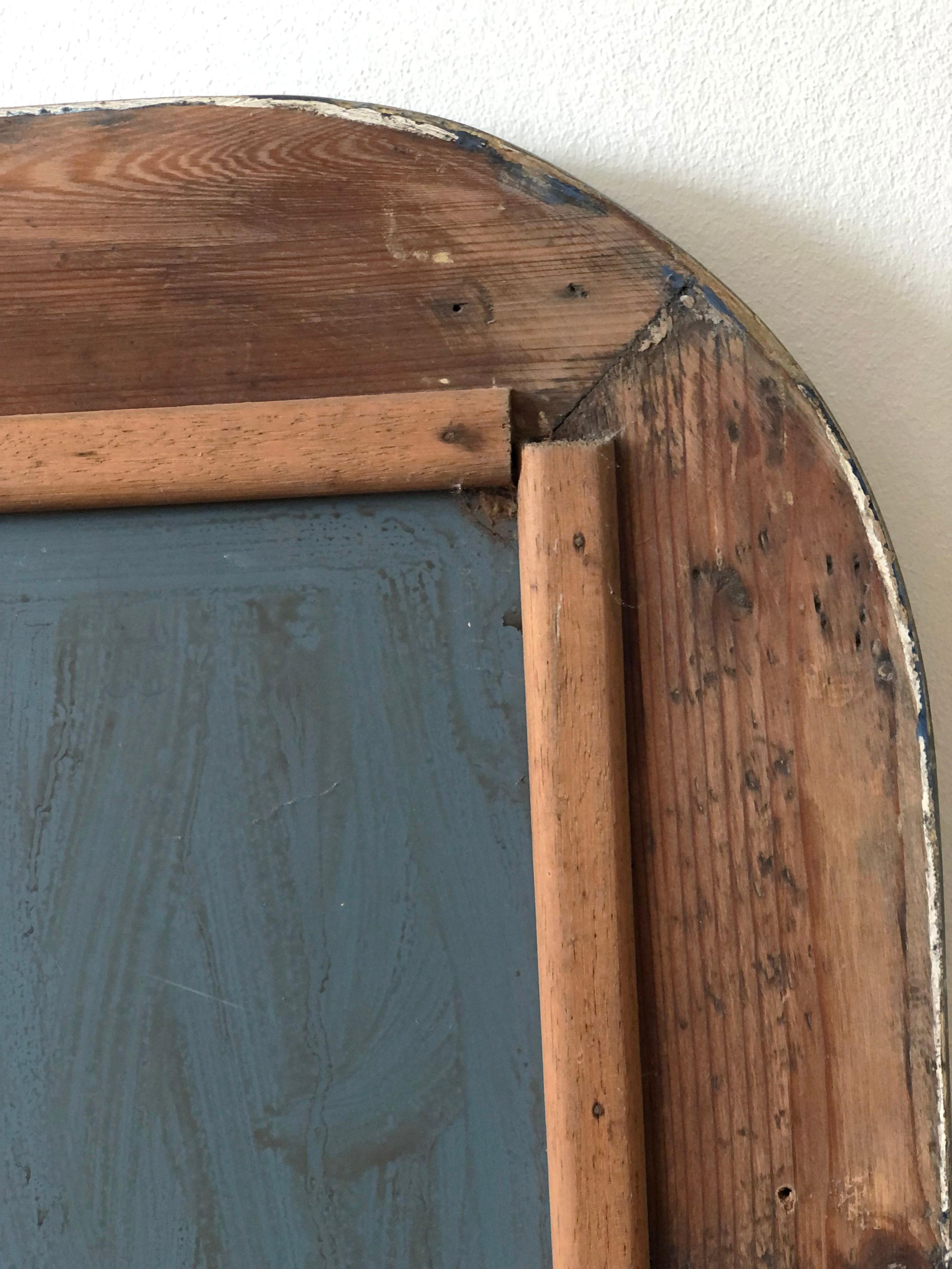 Antique Louis Philippe French Mirror in Grey, Finales S. XIX Espejo en venta