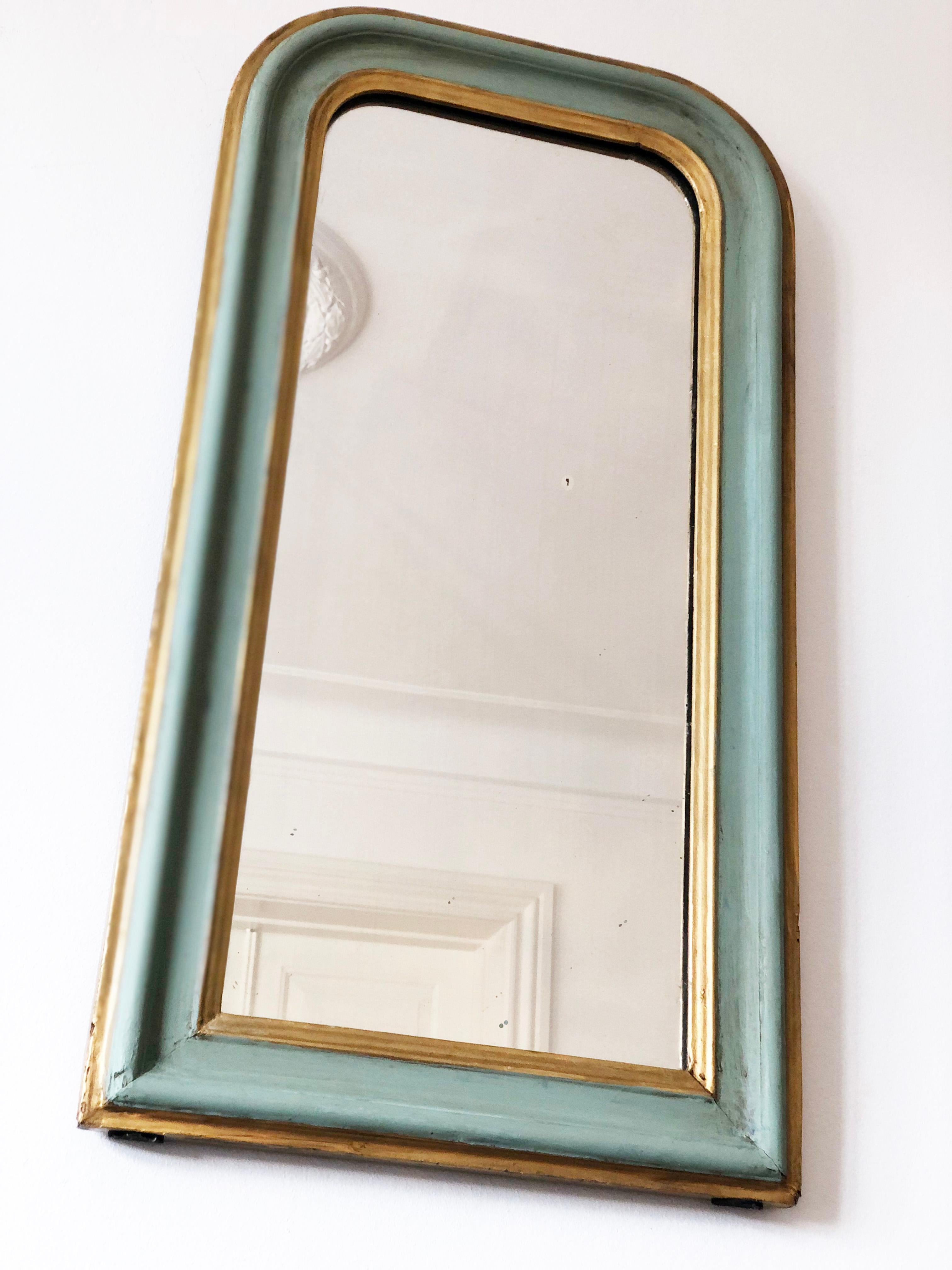 Francese Antique French Louis Philippe Piccolo Specchio a figura intera in Greene & Greene, Fine '1 in vendita