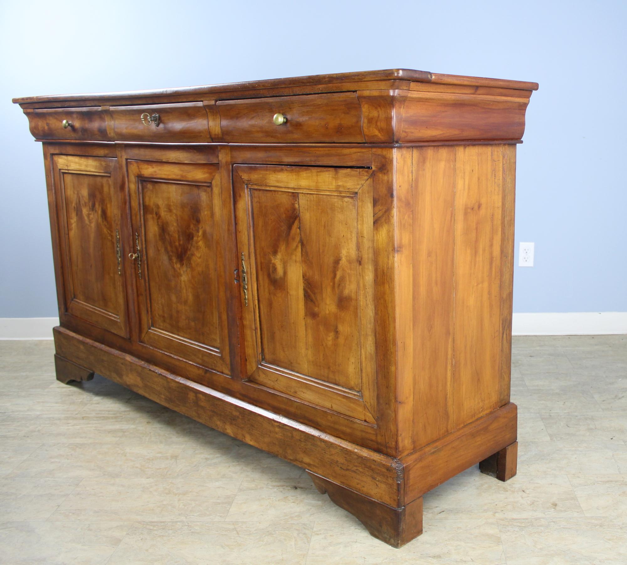 Antique Louis Philippe Fruitwood Enfilade 7