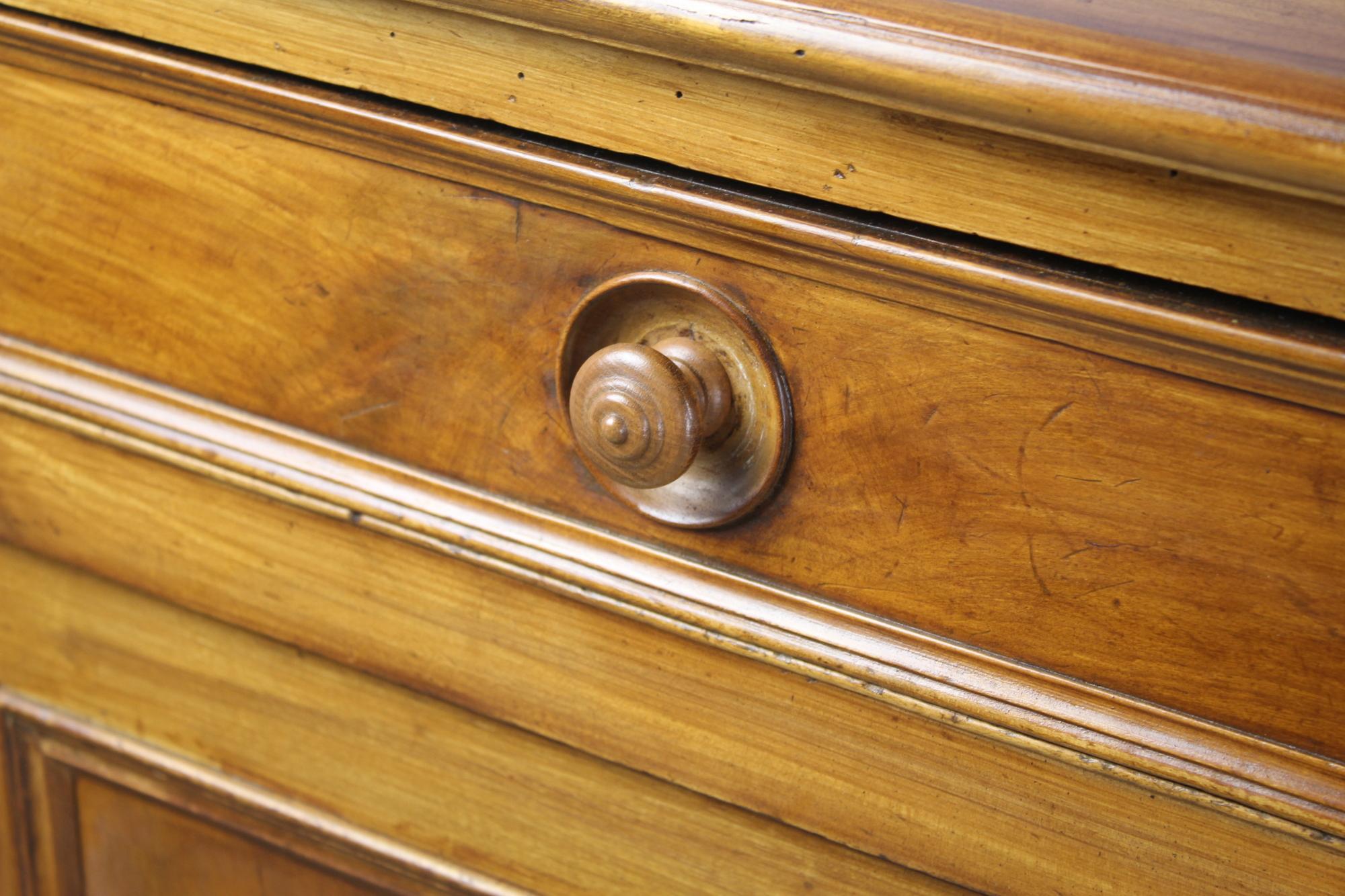 Antique Louis Philippe Fruitwood Enfilade 9