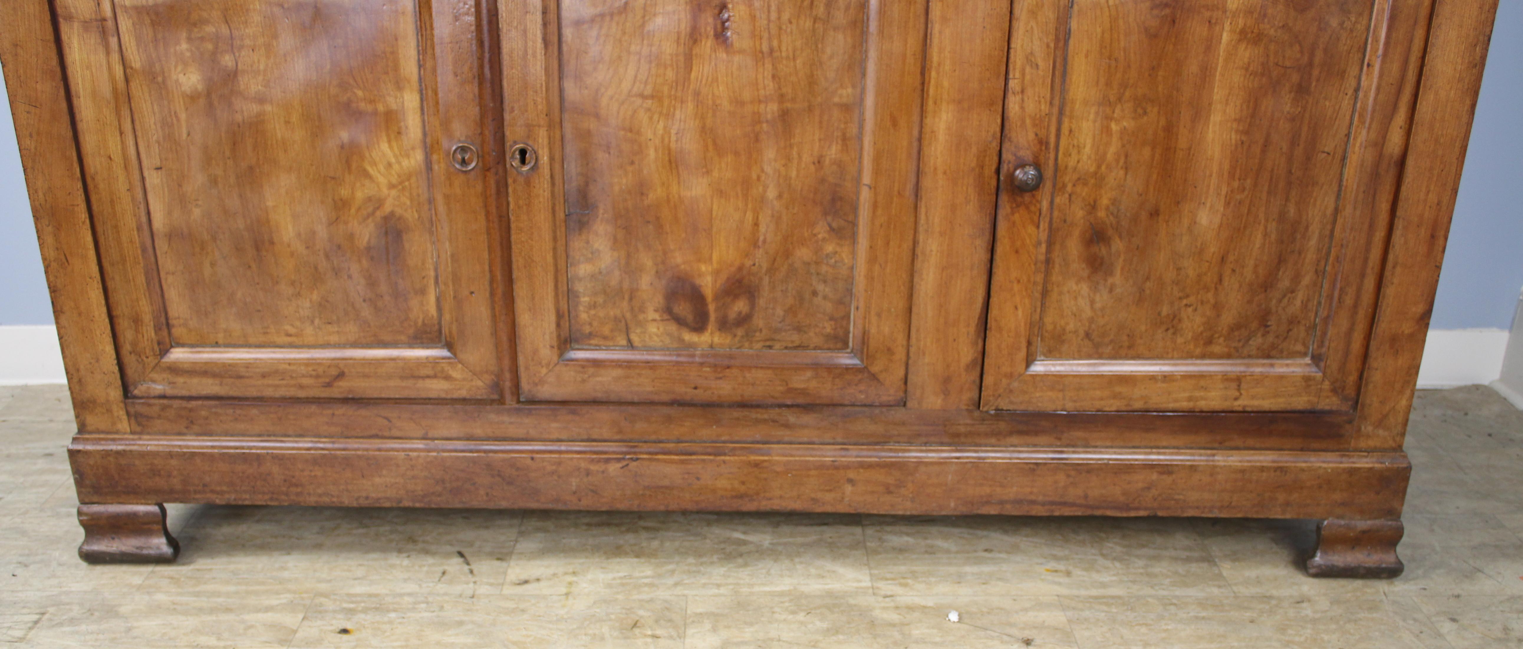 Antique Louis Philippe Fruitwood Enfilade For Sale 1