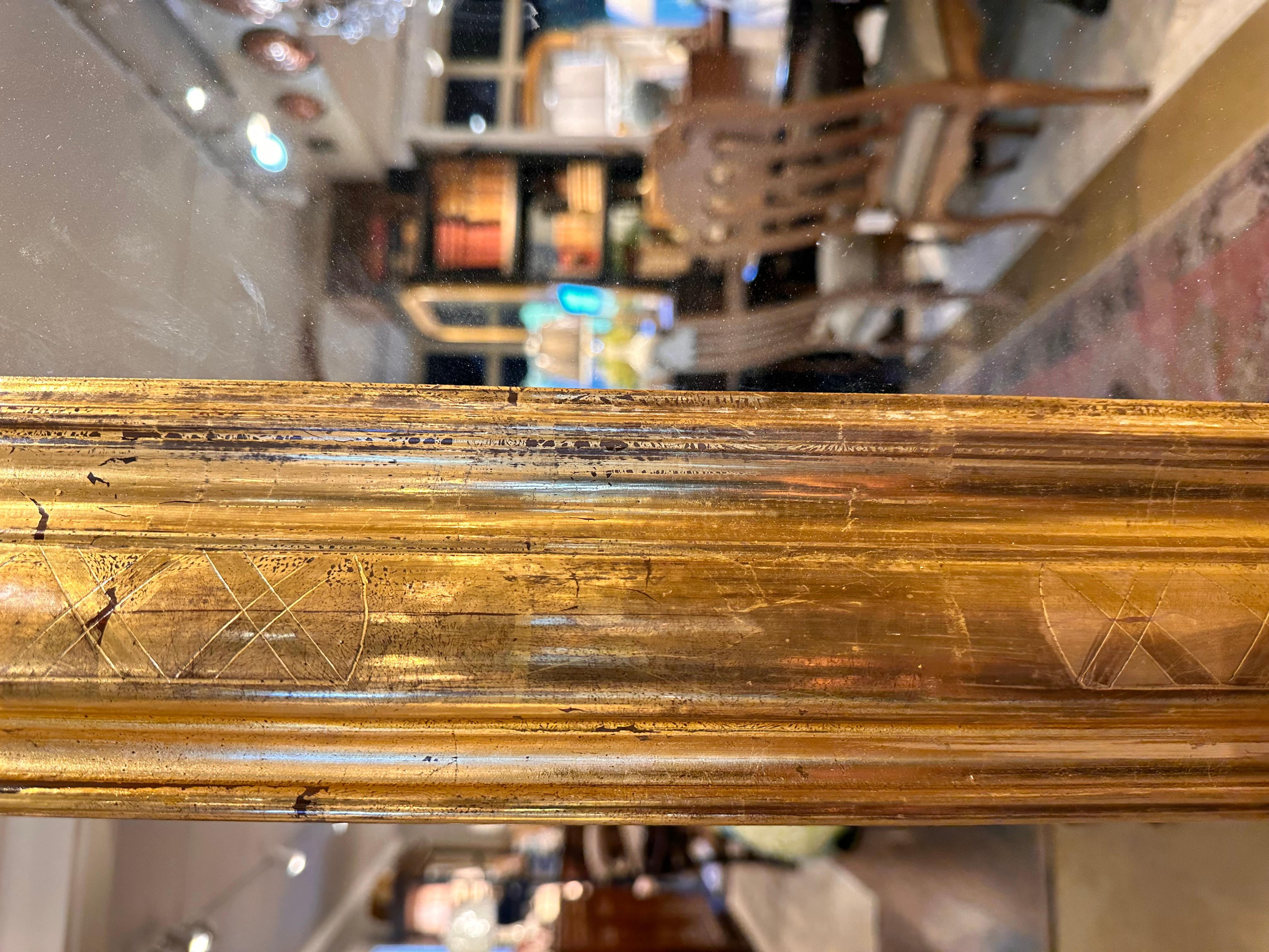 French Antique Louis Philippe Mirror