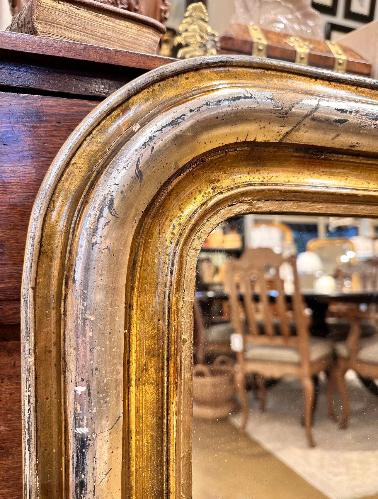French Antique Louis Philippe Mirror  For Sale