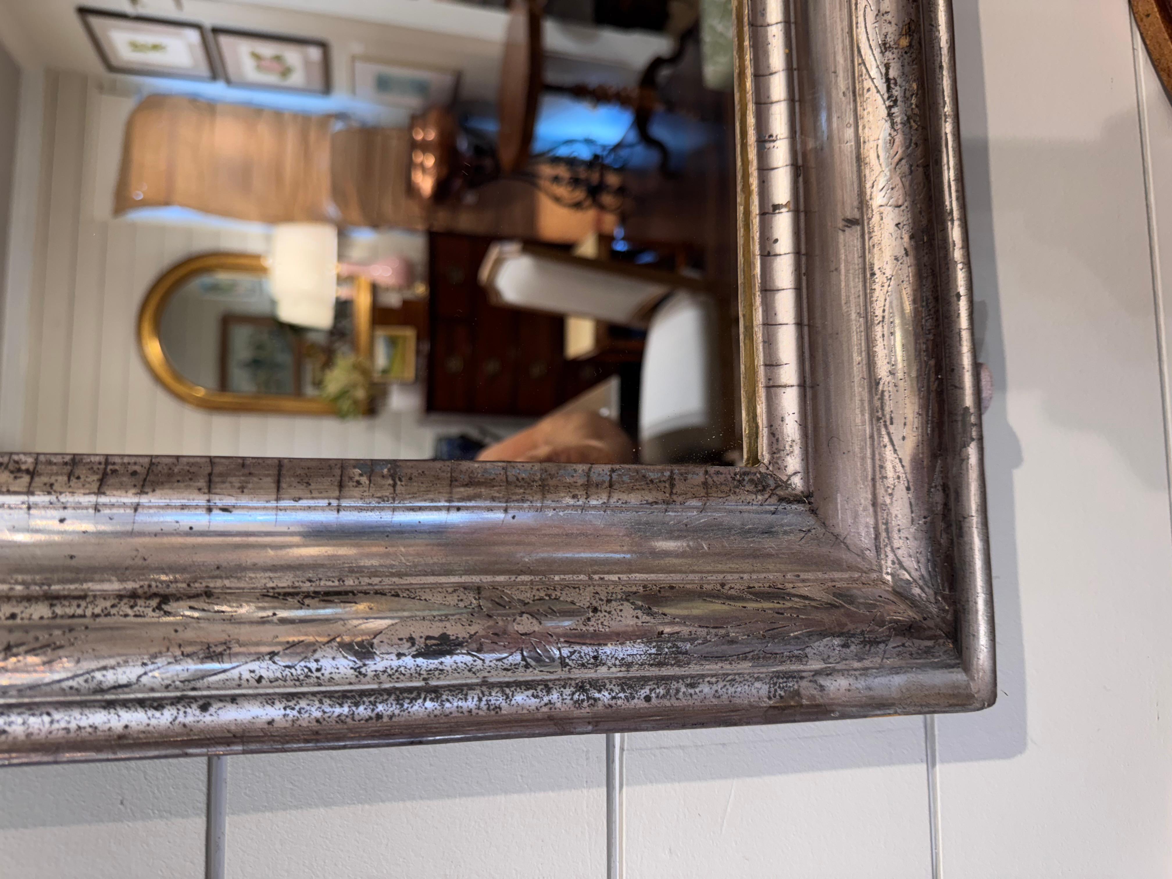 Anglais Miroir ancien Louis-Philippe