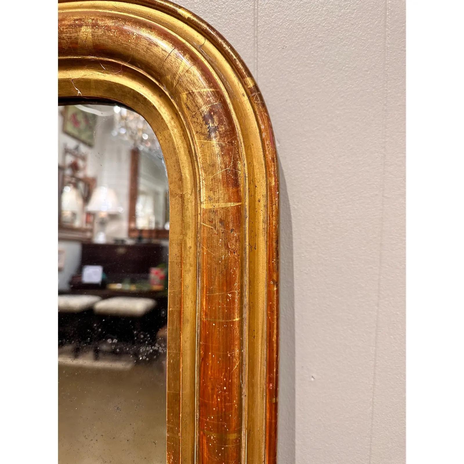 Antique Louis Philippe Mirror In Good Condition In Nashville, TN