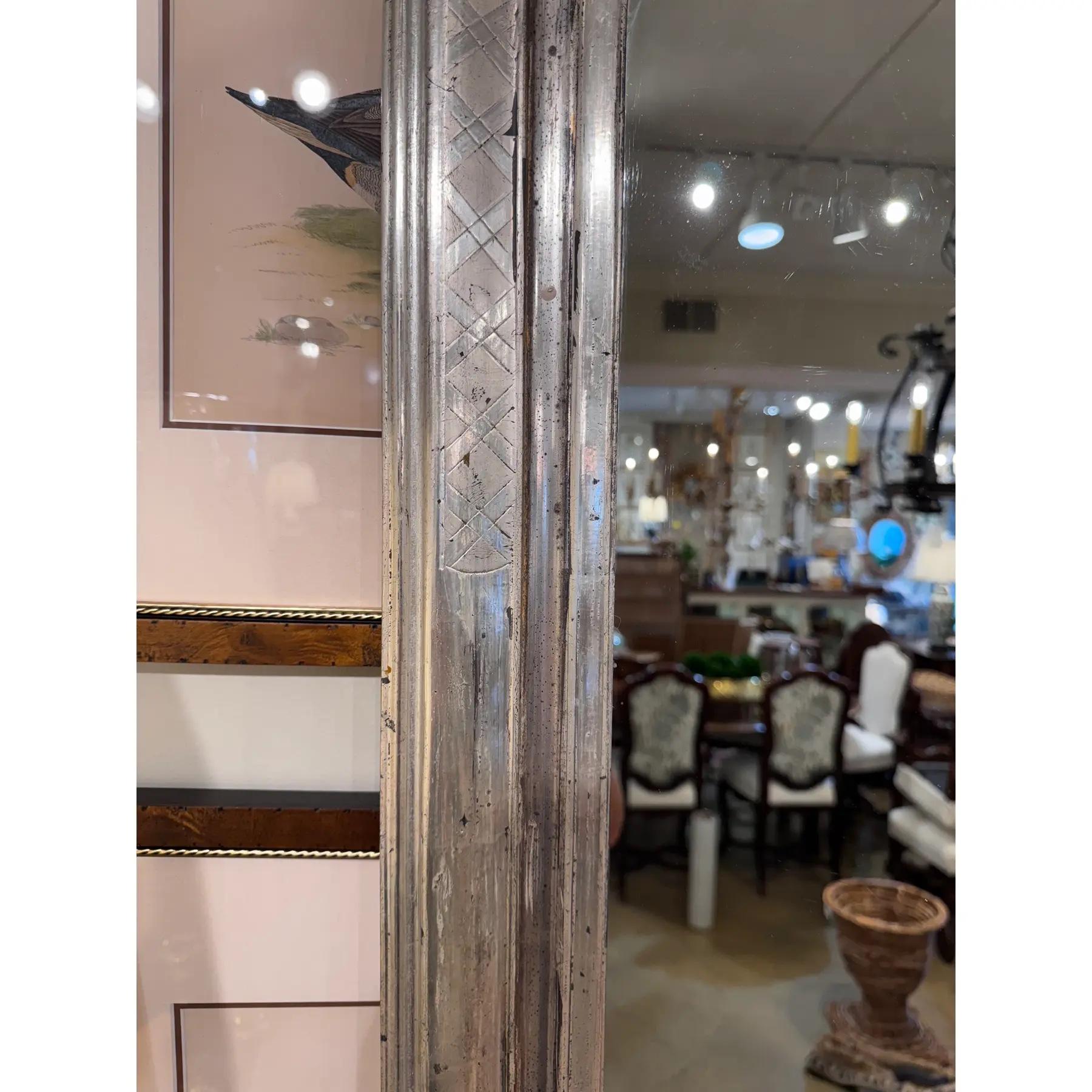 Fine XIX secolo Antique Mirror Louis Philippe in vendita