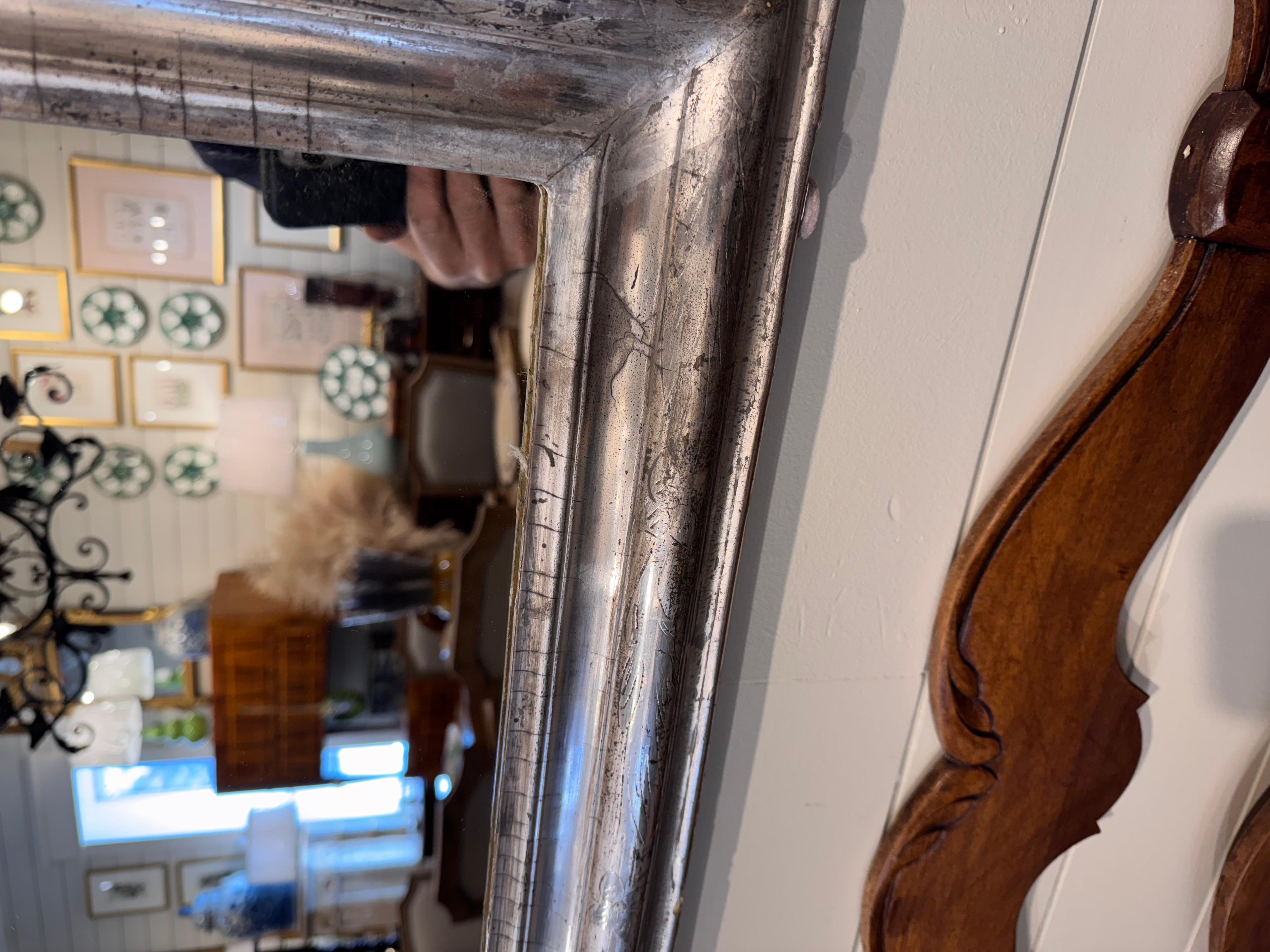 Miroir ancien Louis-Philippe 1