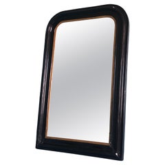 Antique Louis Philippe Mirror Giltwood France Late 19th Century