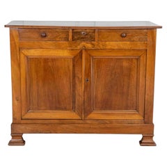 Antique Louis Philippe Sideboard Dresser Cabinet Cupboard Buffet In Walnut – 19t