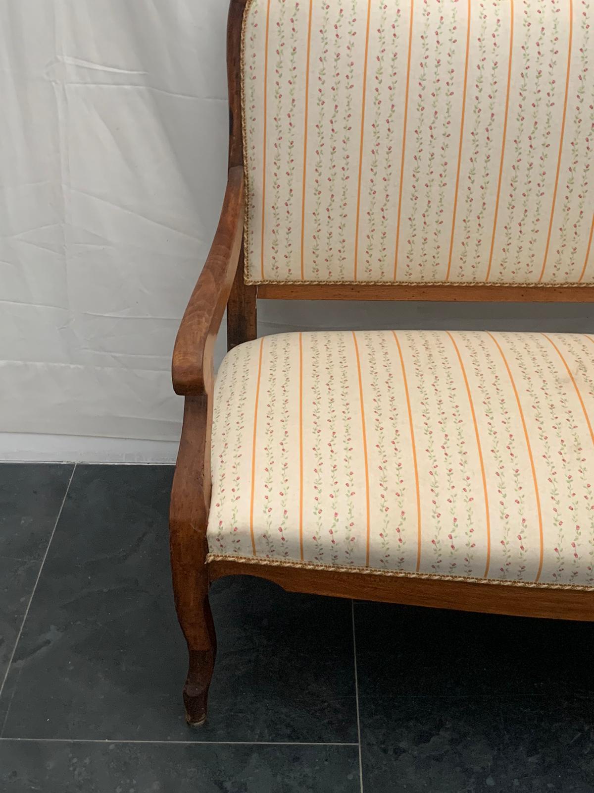 Late 19th Century Antique Louis Philippe Sofa For Sale