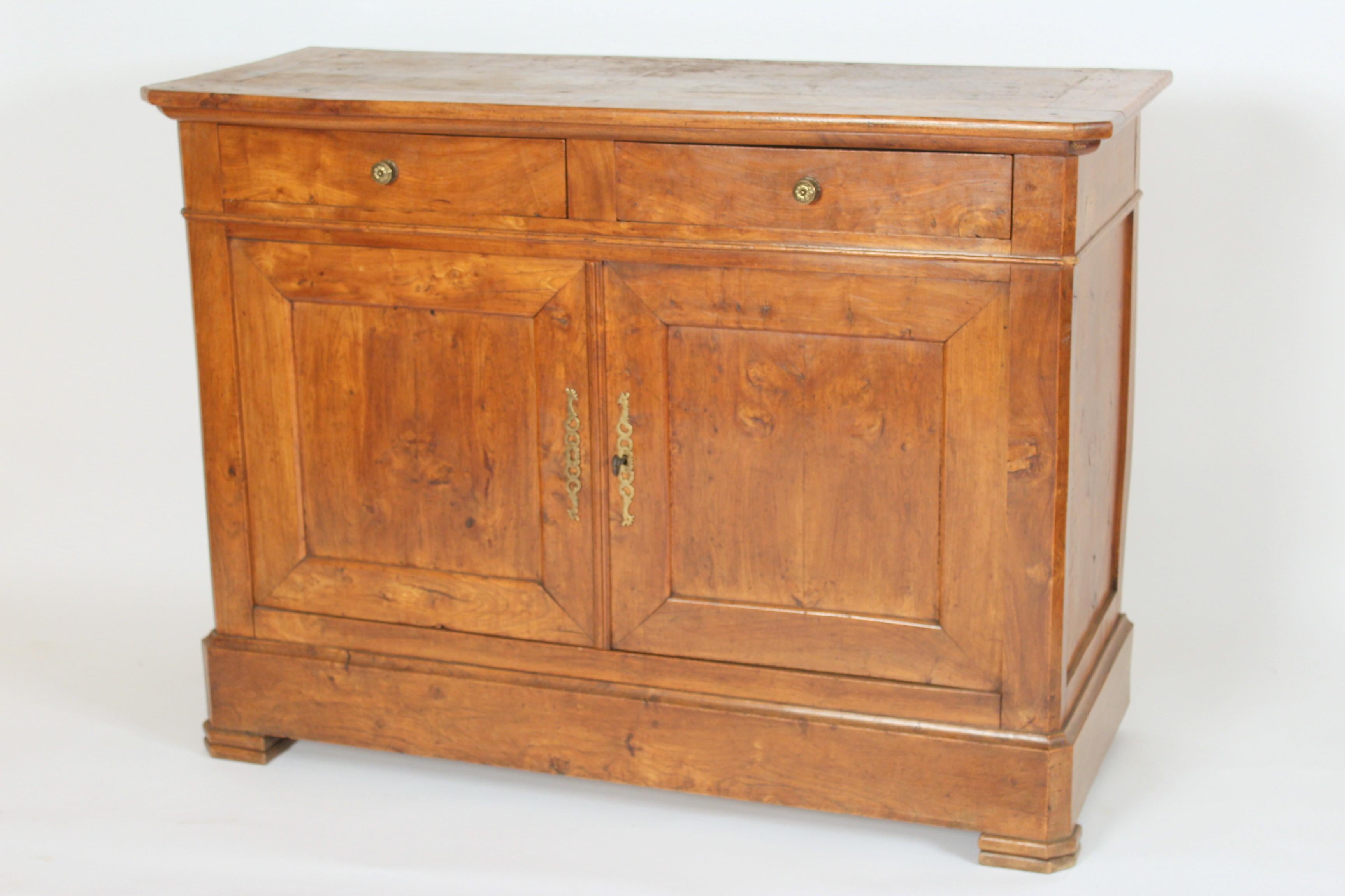 European Antique Louis Philippe Style Fruitwood Buffet