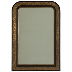 Antique Louis Philippe Wall Mirror, Giltwood Frame, France, 1880s