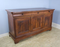 Enfilade ancienne en noyer de Louis Philippe