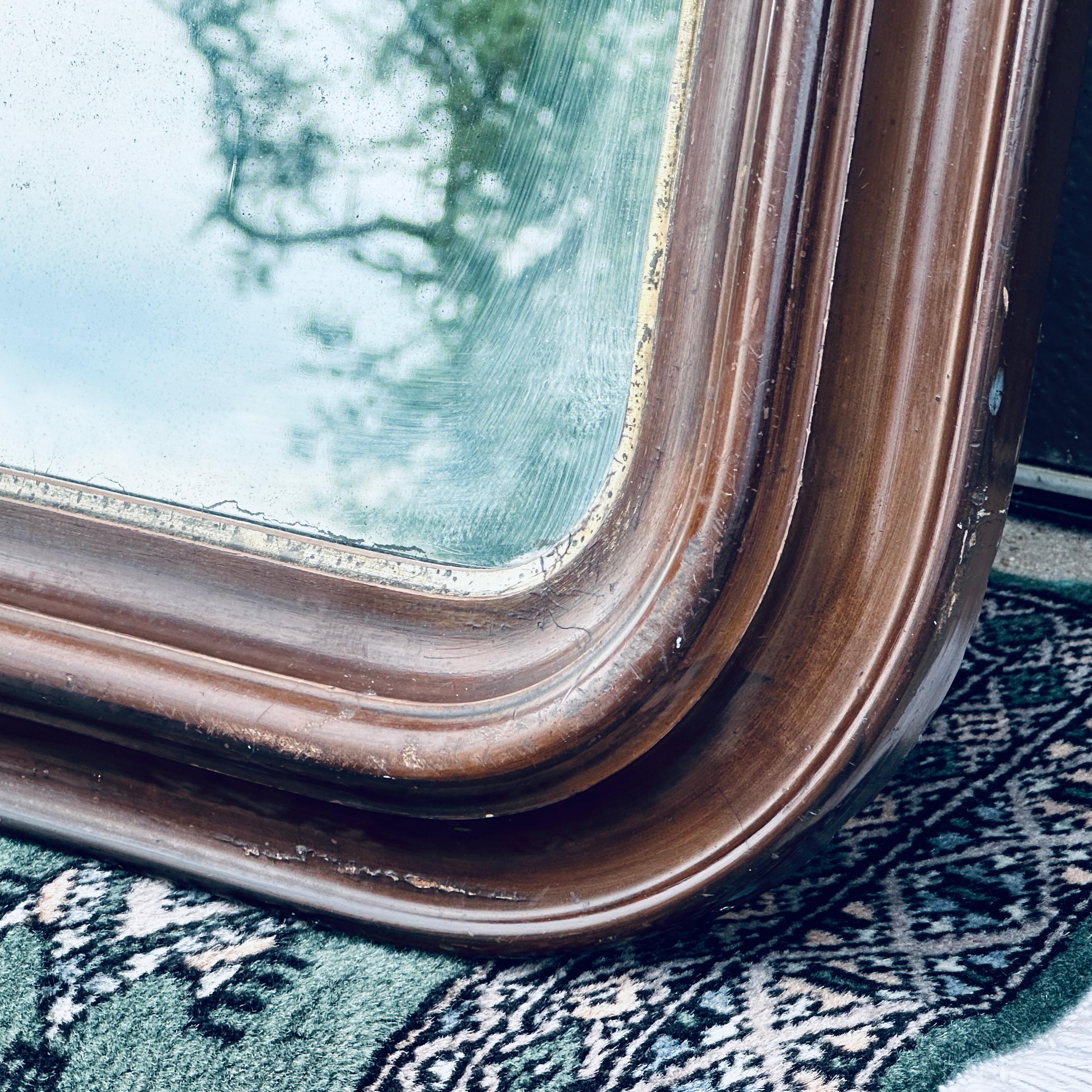 Antique Louis Phillipe Wall Mirror 3
