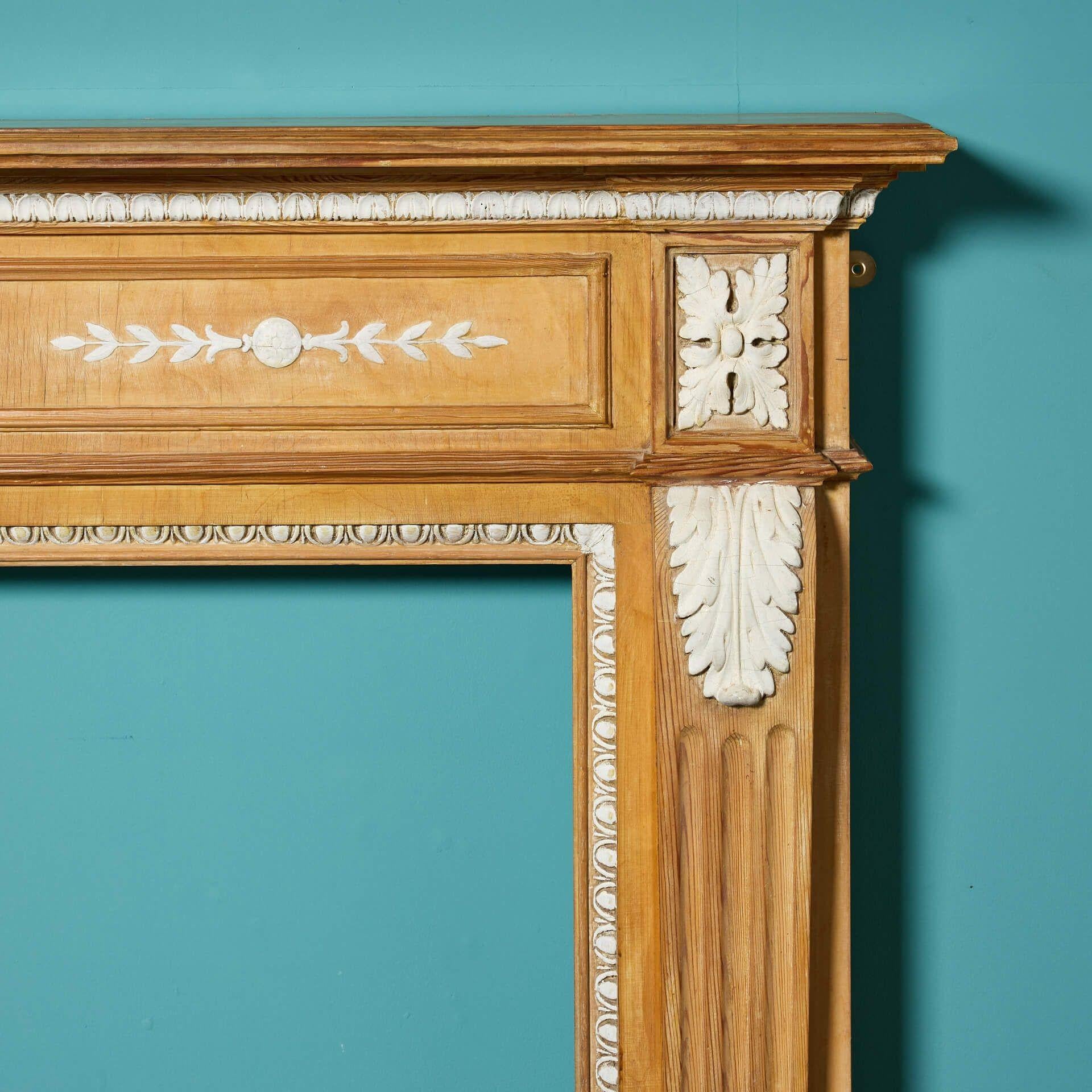 Antique Louis Style Fireplace In Fair Condition For Sale In Wormelow, Herefordshire
