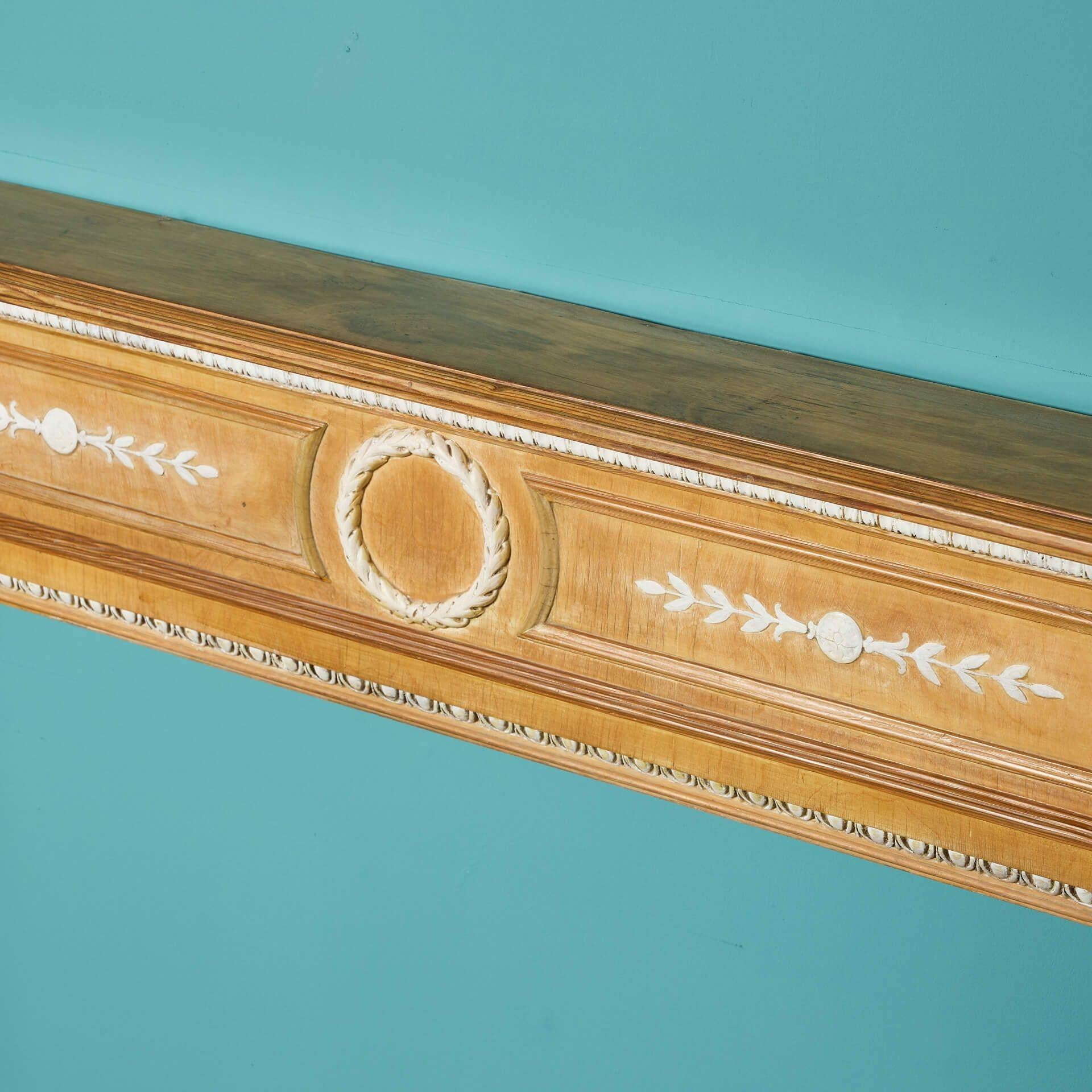 20th Century Antique Louis Style Fireplace For Sale