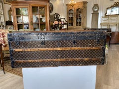 Antike Louis Vuitton Damier Dampferkoffer