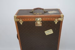 Antique Louis Vuitton Monogram Wardrobe Trunk