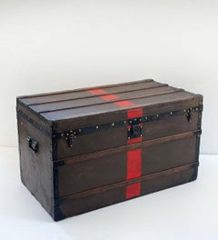 Antique Louis Vuitton Steamer Trunk, c. 1870's