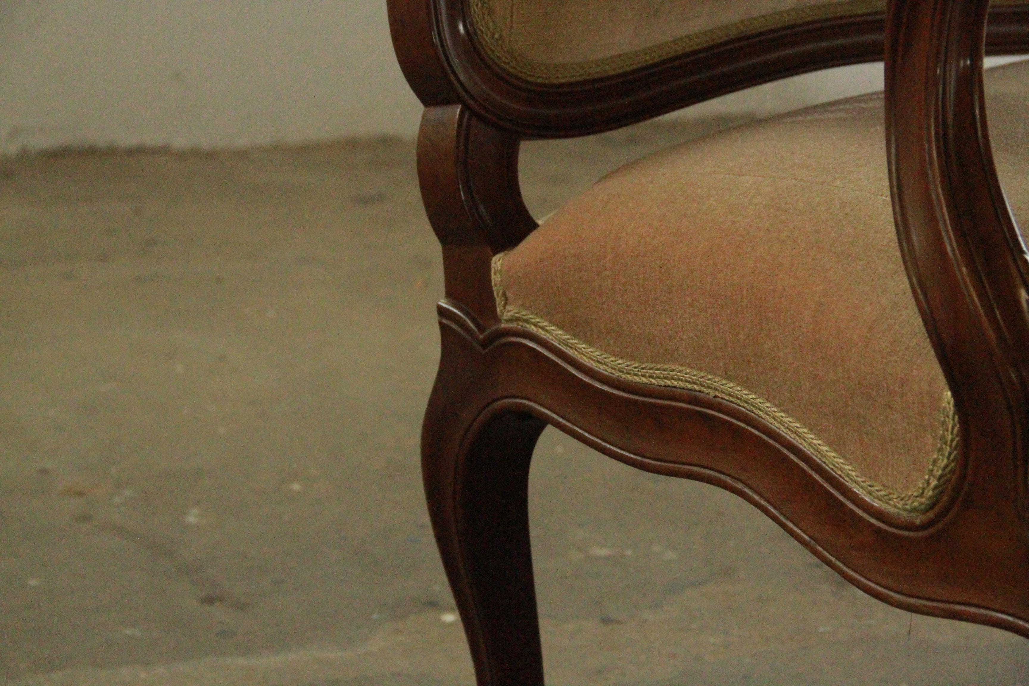 Canapé ancien Louis XV 18ème siècle, français en vente 7